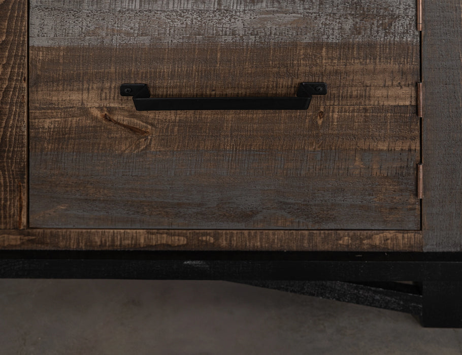 Loft Brown 70" Fireplace