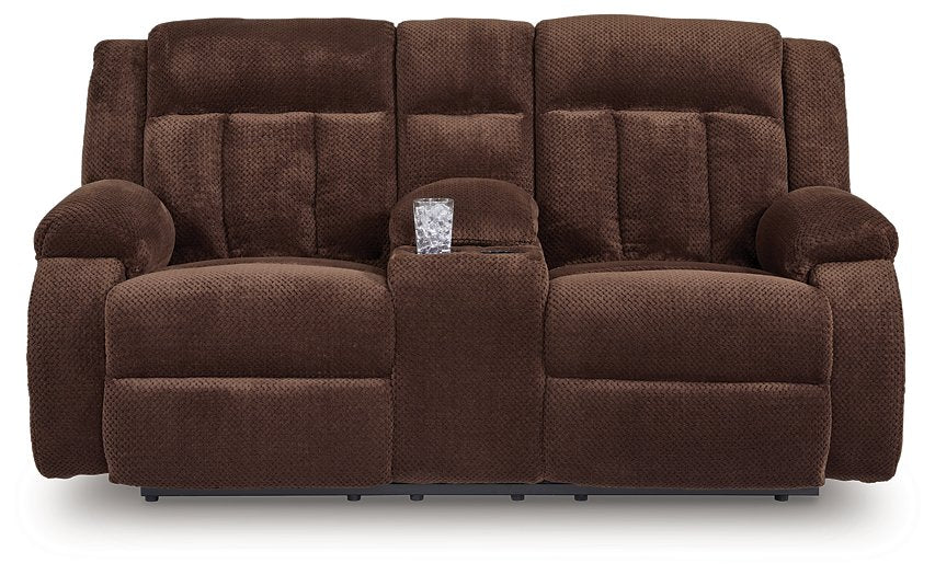 Observation Power Reclining Loveseat with Console