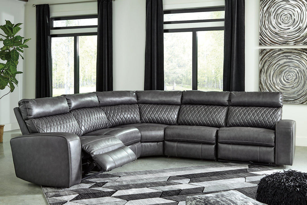 Samperstone Power Reclining Sectional