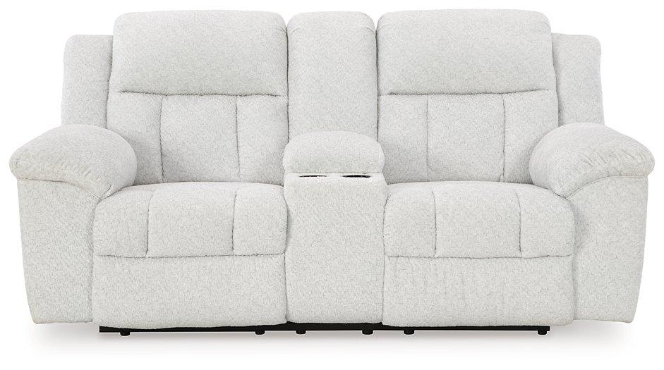 Frohn Reclining Loveseat with Console