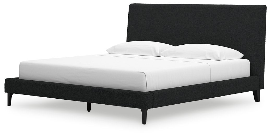 Cadmori Upholstered Bed with Roll Slats