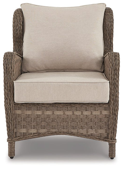 Clear Ridge Lounge Chair with Cushion (Set of 2)