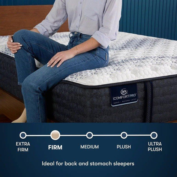 Serta iComfortPro Mattress Kingston Firm Mattress Tight Top