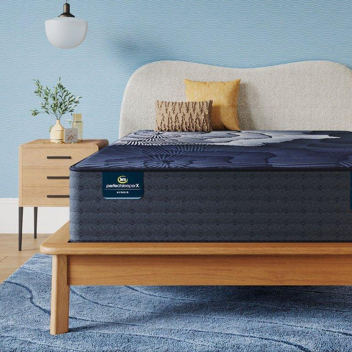 Serta Perfect Sleeper X Hybrid Mattress Prescott Plush - Cal King image