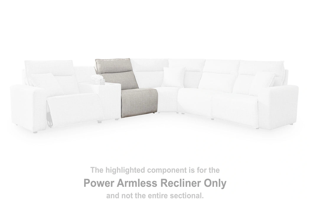 Modmax II Power Reclining Sectional with Chaise and Console